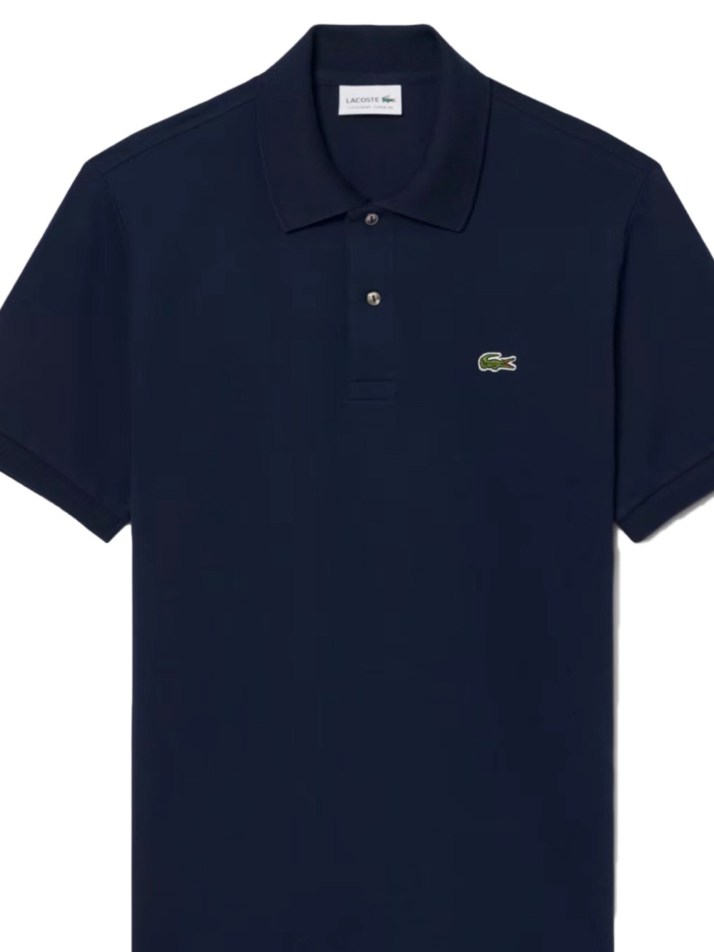 Lacoste Classic Fit Men's Navy Polo - Picture 2 of 5